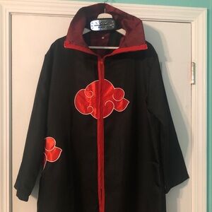 Anime Akatsuki robe with head band.